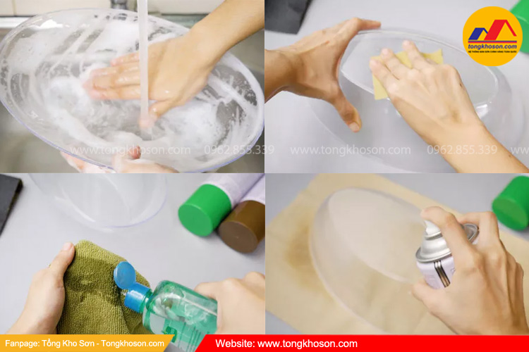 Chuẩn bị bề mặt nhựa để thi công sơn nhụa không tróc