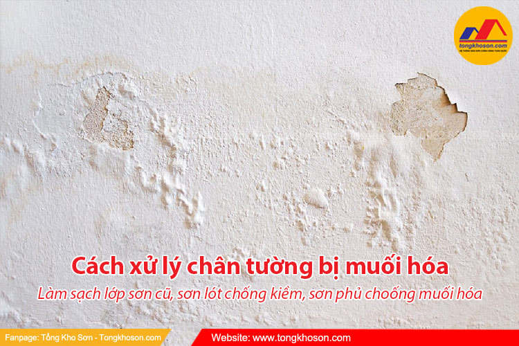 Cách xử lý chân tường bị muối hóa tốt nhất