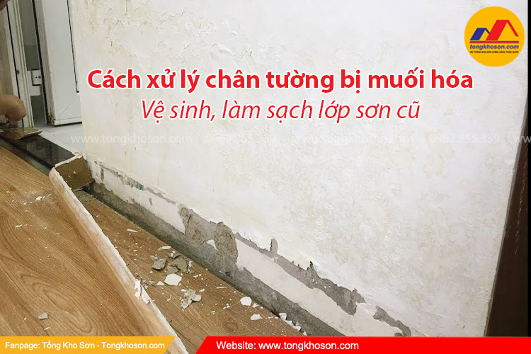 Vệ sinh, làm sạch lớp sơn cũ