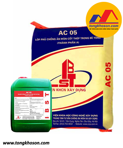Chất chống ăn mòn cốt thép trong bê tông AC05 CCP