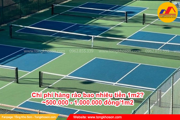 Chi phí hàng rào bao quanh hết bao nhiêu tiền 1m2