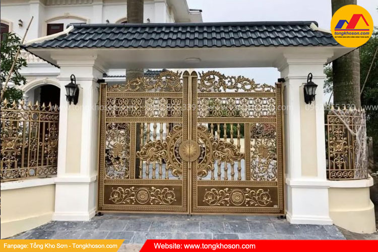 Lợi ích khi chọn màu sơn cổng theo tuổi