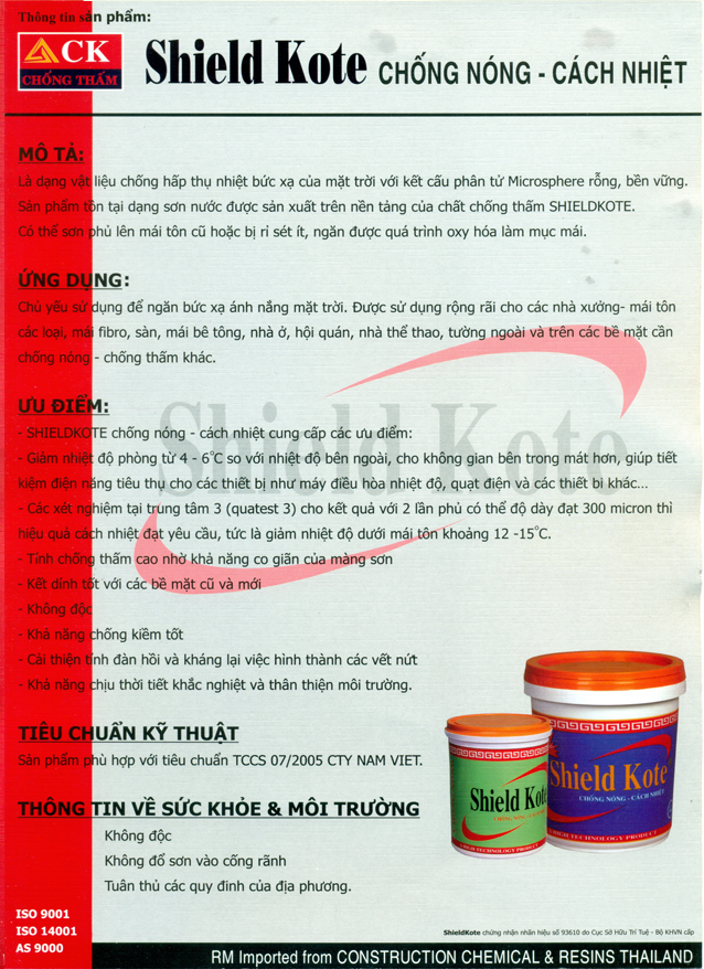 Sơn chống nóng Shield Kote