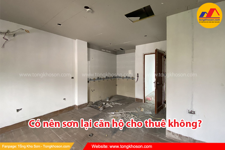 Có nên sơn lại căn hộ cho thuê không?