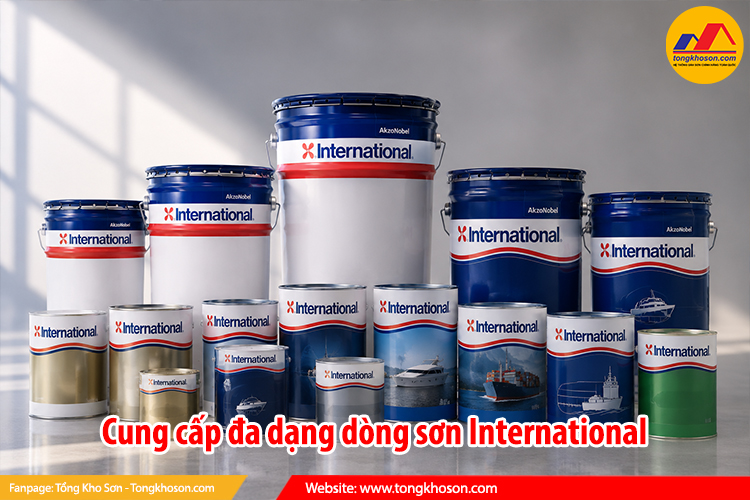 Cung cấp đa dạng dòng sơn International