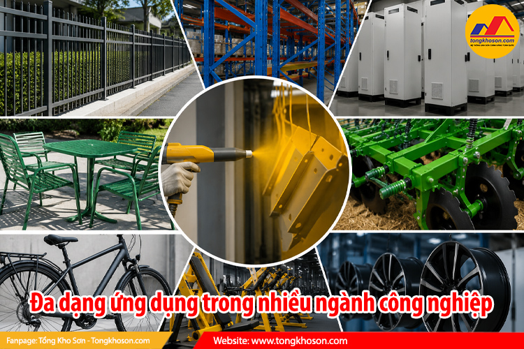 Đa dạng ứng dụng trong nhiều ngành công nghiệp