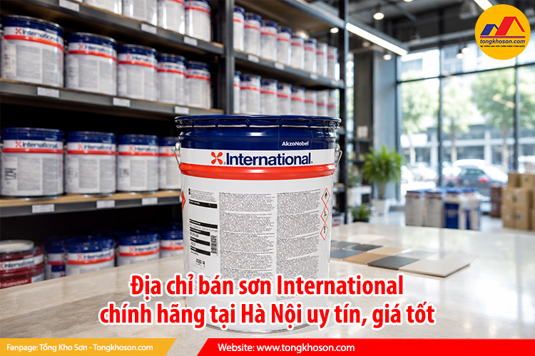Địa chỉ bán sơn International chính hãng tại Hà Nội uy tín, giá tốt