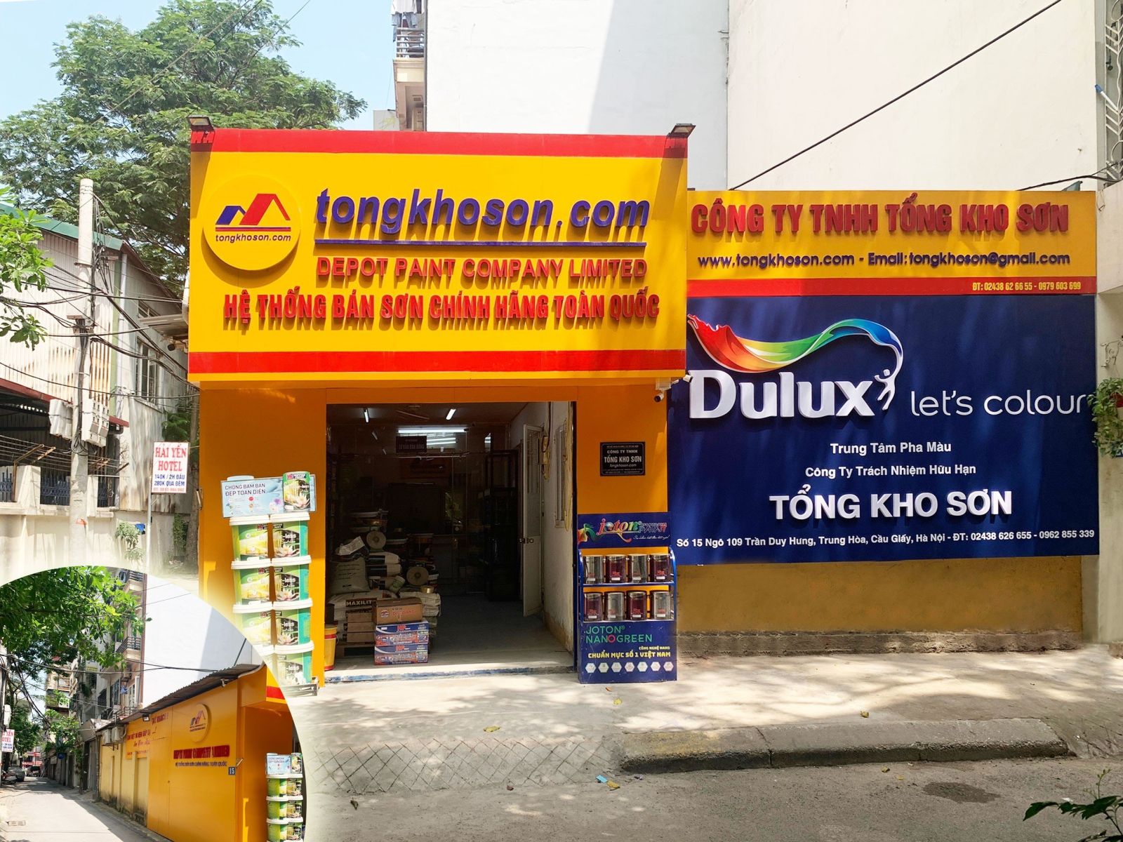 Đại lý bán sơn uy tín, chính hãng - Tongkhoson.com