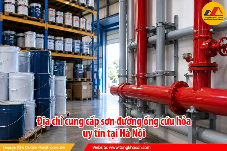 Địa chỉ cung cấp sơn đường ống cứu hỏa uy tín tại Hà Nội