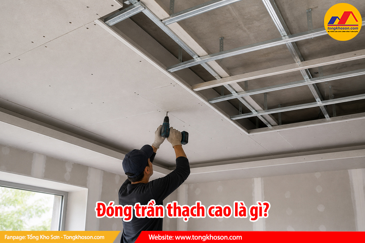 Đóng trần thạch cao là gì?