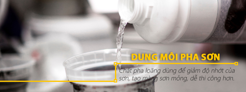 Dung môi pha sơn - Tongkhoson.com