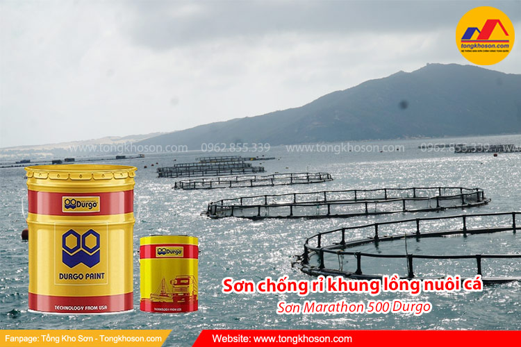 Sơn chống rỉ cho khung lồng nuôi cá - Marathon 500