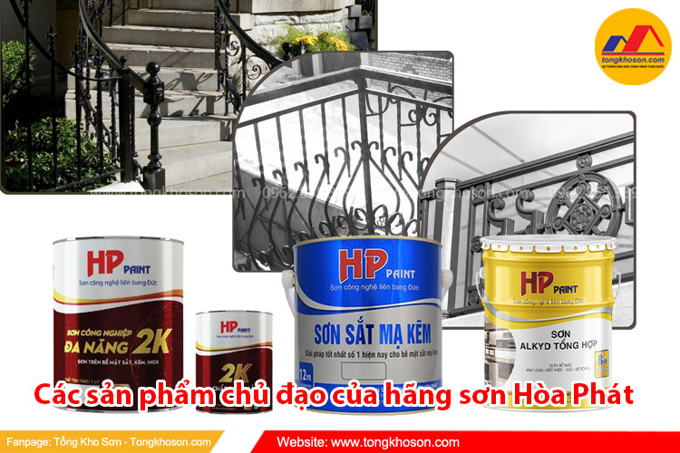 Giới thiệu các sản phẩm chủ đạo của hãng sơn Hòa Phát