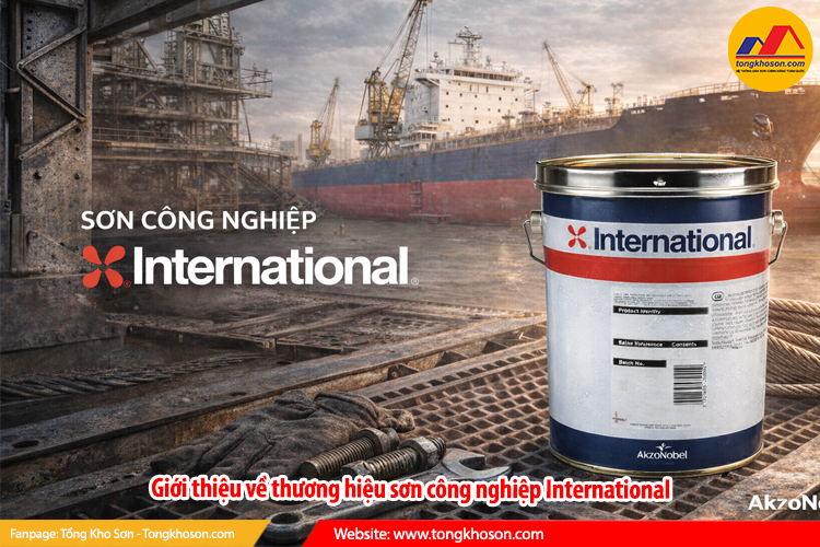 Giới thiệu về thương hiệu sơn công nghiệp International