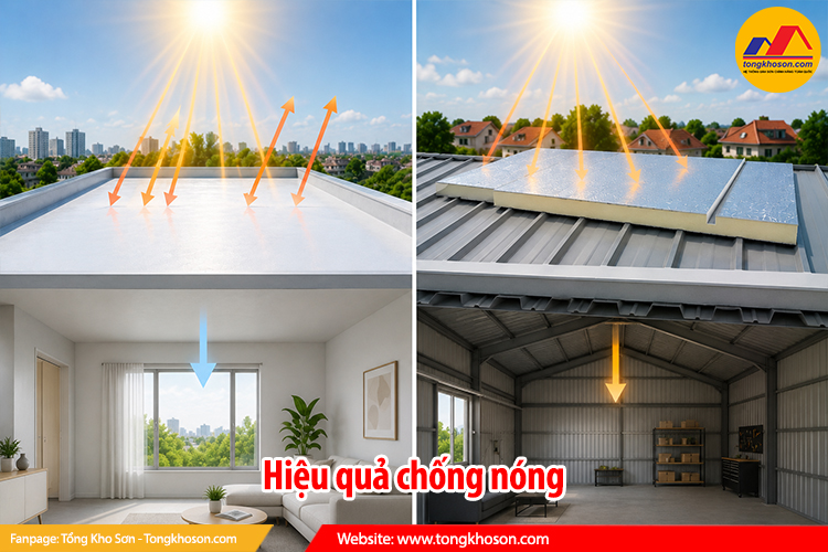 Hiệu quả chống nóng