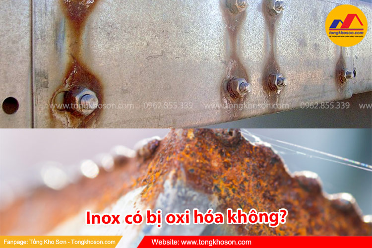 Inox có bị oxi hóa không?