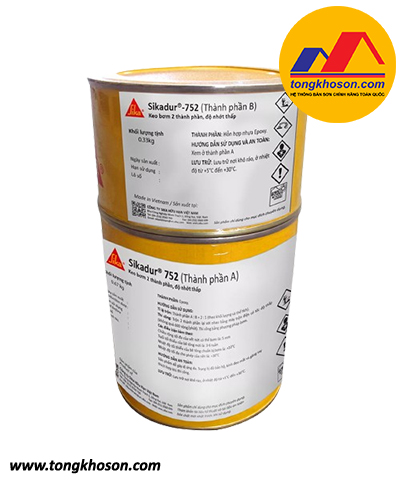 Keo epoxy 2 thành phần Sikadur 752