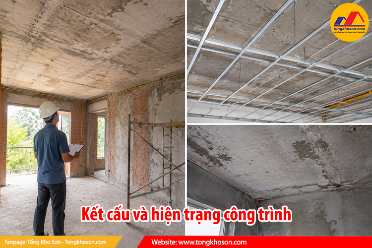 Kết cấu và hiện trạng công trình