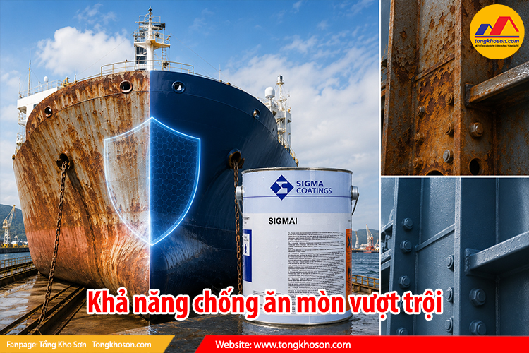 Khả năng chống ăn mòn vượt trội