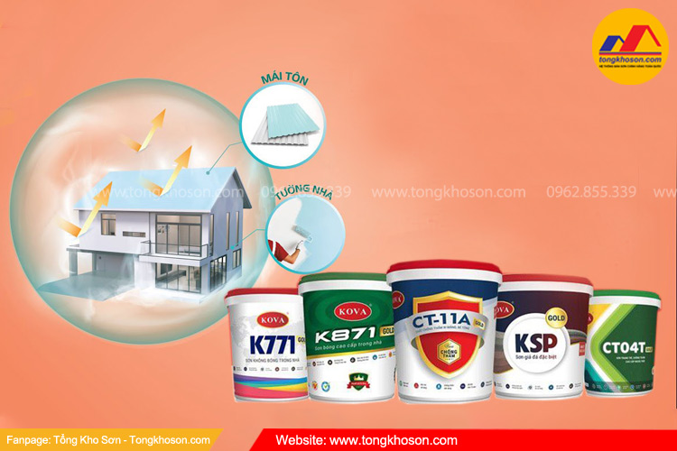 Khu vực miền Trung nên sử dụng Sơn Kova