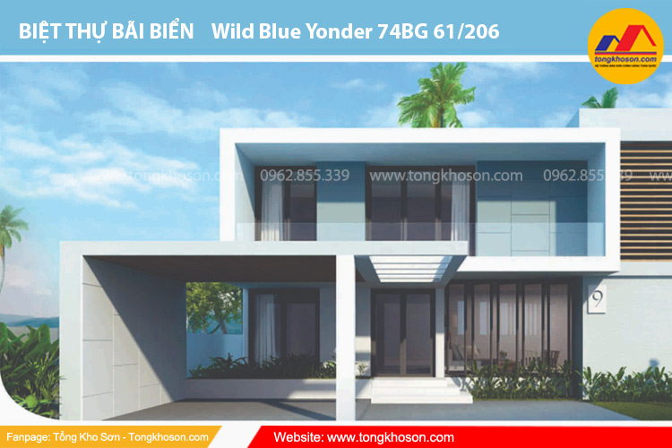 Mã màu sơn Dulux ngoài trời đẹp nhất
