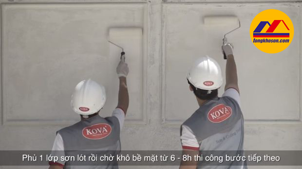 Sơn lót chống kiềm kova Sơn lót chống kiềm kova