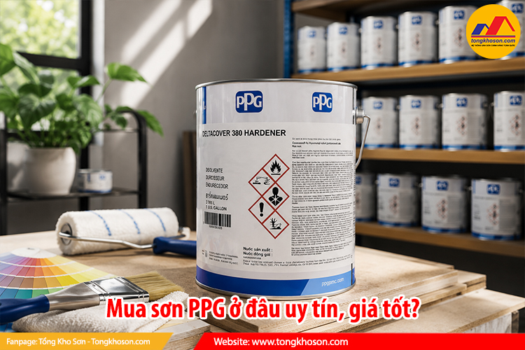 Mua sơn PPG ở đâu uy tín, giá tốt?