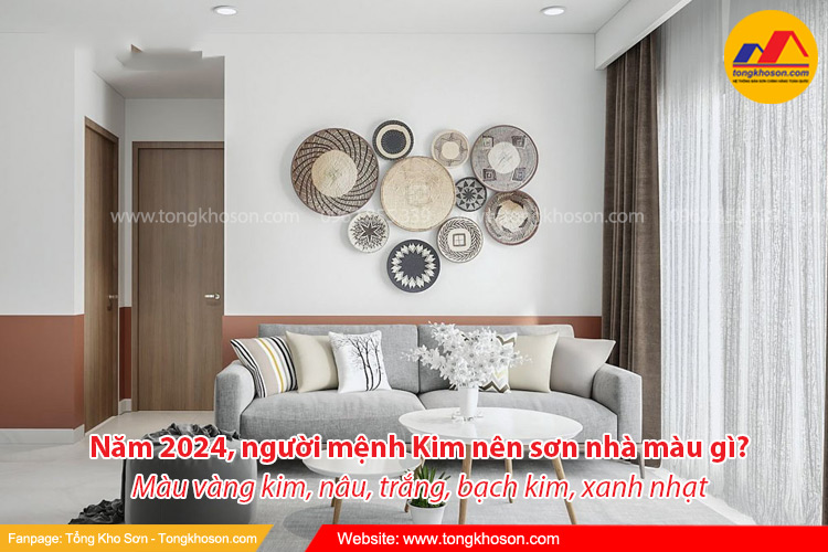 Năm 2024, người mệnh Kim nên sơn nhà màu trắng