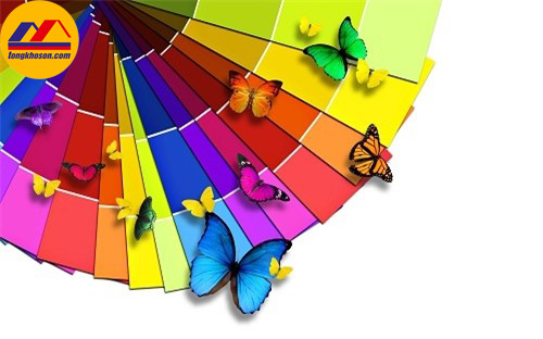 Sử dụng quá nhiều màu sơn nhà