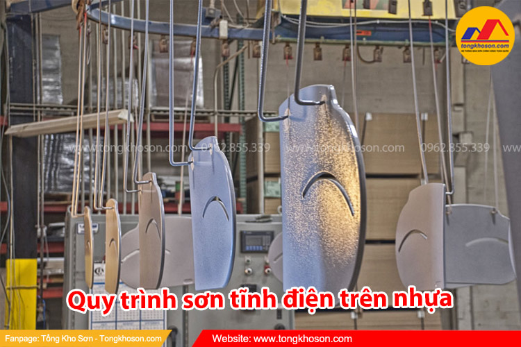 Quy trình sơn tĩnh điện trên nhựa