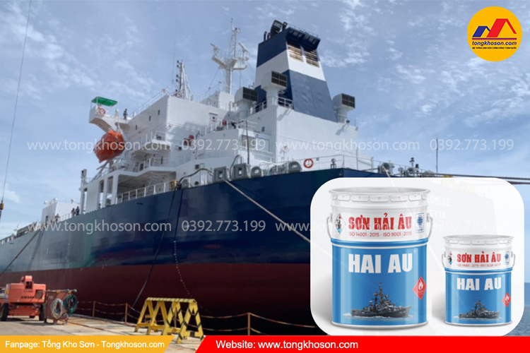 sơn chống rỉ tàu biển Hải Âu
