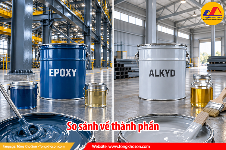 So sánh về thành phần