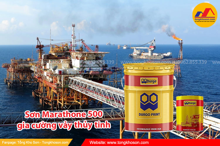 Sơn Durgo Marathone 500 gia cường vảy thủy tinh