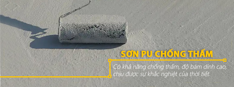 Sơn Pu chống thấm - Tongkhoson.com