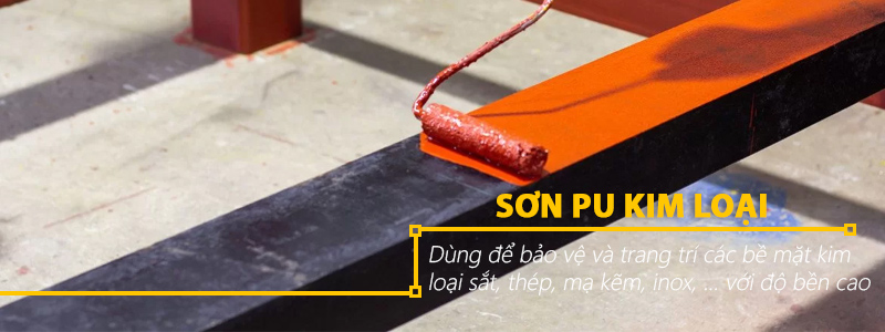 Sơn Polyurethane (PU) dùng cho kim loại - Tongkhoson.com