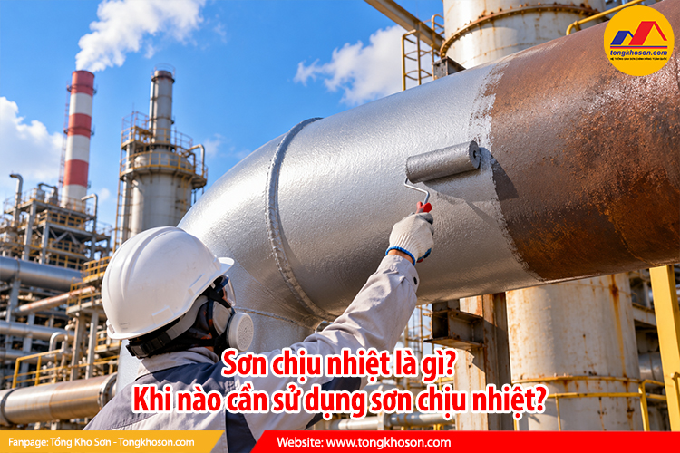Sơn chịu nhiệt là gì? Khi nào cần sử dụng sơn chịu nhiệt?