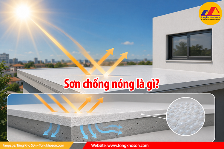 Sơn chống nóng là gì?