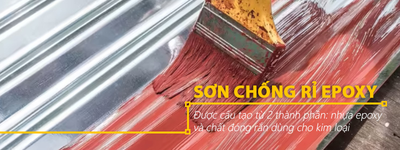 Sơn epoxy chống rỉ 2 thành phần | Tongkhoson.com