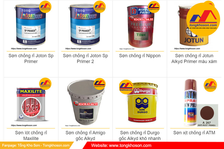 Sơn chống rỉ Alkyd