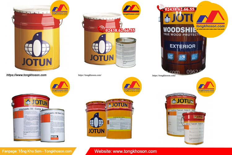 Sơn Jotun chống rỉ, sơn hàng hải