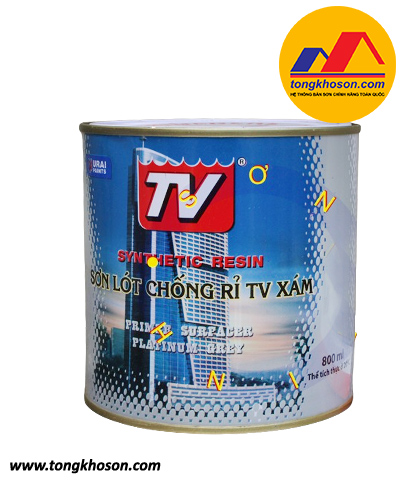 Sơn chống rỉ TV màu xám 