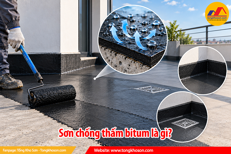 Sơn chống thấm bitum là gì?