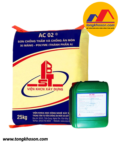 Sơn chống thấm mái CCP AC 02 | Tongkhoson.com