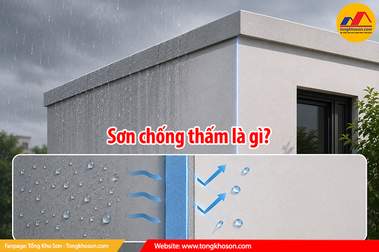 Sơn chống thấm là gì?