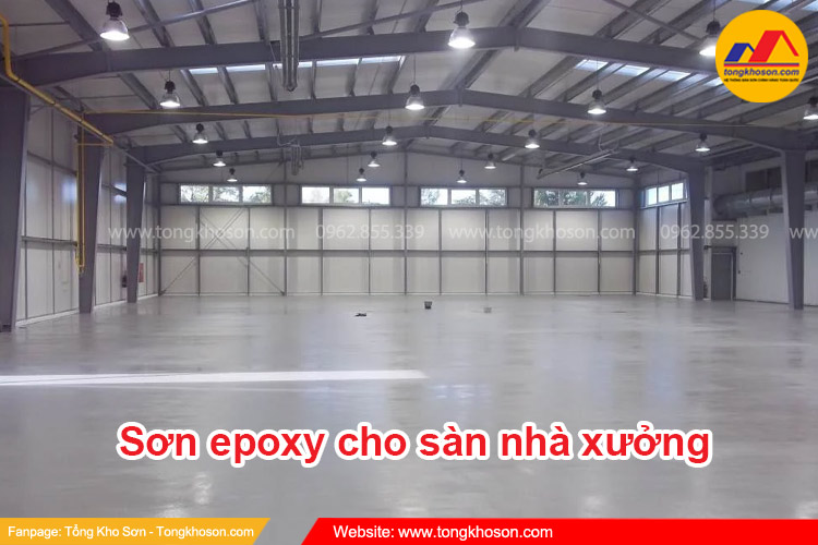 Sơn epoxy cho sàn nhà