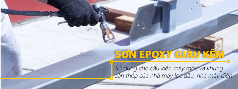 Sơn Epoxy Giàu Kẽm