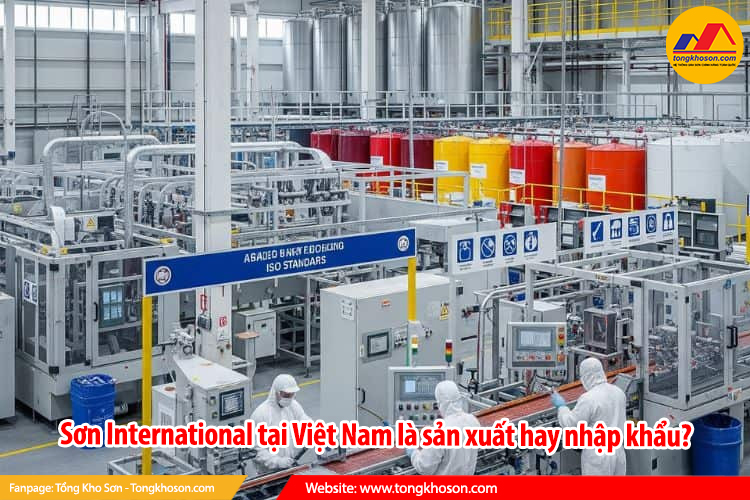 Sơn International tại Việt Nam là sản xuất hay nhập khẩu?