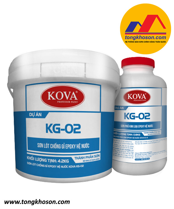 Sơn lót chống rỉ Epoxy Cova KG-02