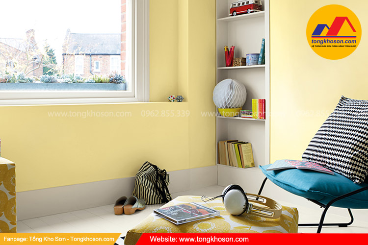 Mã màu vàng kem của sơn Dulux