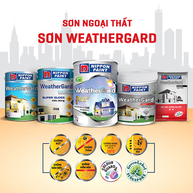 sơn ngoại thất nippon